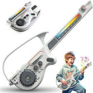 Detailed information about the product Electric Musical Guitar, Stringless Smart Guitar,Foldable Travel Backing Guitarra, Musical Instrument Toys for Kids (Grey)