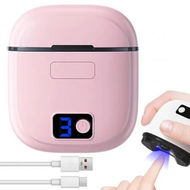 Detailed information about the product Electric Nail Clipper, USB Rechargeable Automatic Trimmer for Seniors and Kids, 3 Speed Levels, Pink