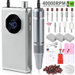 Electric Nail Drill Machine 40000 RPM Professional Manicure File with HD Display Metal Handpiece for Nail Shaping Filing Sanding and Polishing. Available at Crazy Sales for $59.99