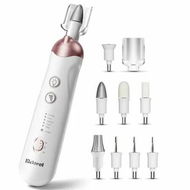 Detailed information about the product Electric Nail File Cordless Pedicure Tools Manicure Set 8in1 Toe Grinder Thick Nails 5 Speeds Foot Care Polishing Kit