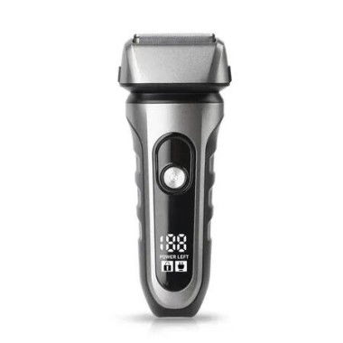 Electric Razor for Men, Cordless Rechargeable with Pop Up Trimmer, Lightweight Handheld Design