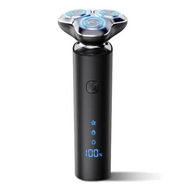 Detailed information about the product Electric Razor for Men Cordless,Wet/Dry Rotary Shaver Waterproof,3-Blade Rotary Shaving System,Type-C Fast Charging,LED Display,Travel Lock