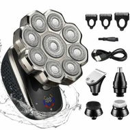 Detailed information about the product Electric Razor for Men,Electric Razors with Wet and Dry Bald Head Shaver,9D Floating Head Shaver with Magnetic Detachable Blades