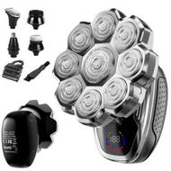 Detailed information about the product Electric Razor for Men,Head Shavers for Bald Men,Electric Shavers with Wet & Dry Bald Head Shaver 9D Floating,5-in-1 Body Shavers