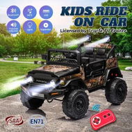 Detailed information about the product Electric Ride On Car Kids Vehicle Toy Childrens Off Road Jeep Truck 12V Parental Remote Control MP3 Lights Openable Doors Licensed Toyota FJ Cruiser