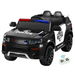 Electric Ride On Car Rigo Kids Patrol Police Ride On Cars Horn Music Remote Black. Available at Crazy Sales for $244.95