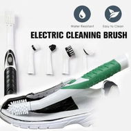 Detailed information about the product Electric Scrubber Super Sonic Ultrasonic Cleaner Dust Toilet Kitchen Bathroom Cleaning Brush 4in1