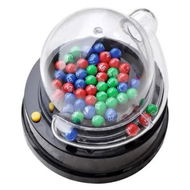 Detailed information about the product Electric Shake Lucky Ball Machine Mini Machine Portable Bingo Machine Cage Game with Balls Fortunate Number Picker