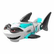 Detailed information about the product Electric Sharks Simulation Light Music Swinging Universal Mechanical Sharks Birthday And Holiday Gifts For Kids Color White