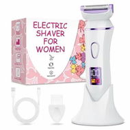 Detailed information about the product Electric Shaver for Women,Gifts for Women,Electric Razor for Womens,Rechargeable Wet Dry Lady Hair Remover,IPX7 Waterproof,Shaver for Legs