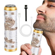 Detailed information about the product Electric Shavers For Men Professional Gold Dragon Razor Mini Razor Beard Trimmer Electric Shavers With Charging Cable For Father