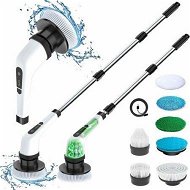 Detailed information about the product Electric Spin Scrubber, USB Rechargeable Cleaning Brush with 7 Replaceable Brush Heads for Cleaning Tile, Window, Floor, Tub, Car