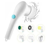 Detailed information about the product Electric Spin Scrubber with 5 Brush Heads, Cordless Cleaning Brush Tub Tile Scrubber for Home, Scrubber for Cleaning Kitchen Window Sink Dish Grout Wall