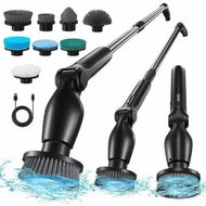 Detailed information about the product Electric Spiral Washer Adjustable Extension Faucet Washer 8 Replaceable Brush Heads,Power Indicator Light Cleaning Brush IPX5 Waterproof