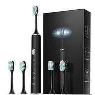 Detailed information about the product Electric Toothbrush Rotary TypeC Power Rechargeable Teeth Deep Cleaning Birthday Christmas Gifts Oral Care Set 4 Replacement Heads Col. Black