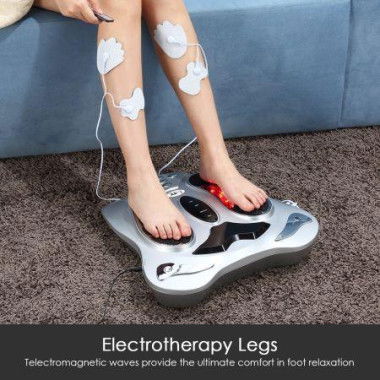 Electro Magnetic Wave Foot Massager Infrared Heating Circulation Improve