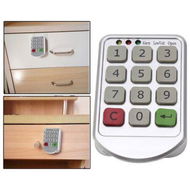 Detailed information about the product Electronic Cabinet Lock Set Intelligent Digit Keypad Password Locks For Wooden Cabinet Drawer