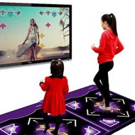 Detailed information about the product Electronic Dance Mat, Double Dance Floor Mat for Kids, with 105 Dance Songs, 60 Games, USB Connector