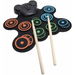 Electronic Drum Practice Pad,Roll Up Drum Set with Dual Speakers,9 Pads,Foot Pedals,Sticks,Portable Drum Pad with Surround Sound,Games,MIDI,Recording. Available at Crazy Sales for $69.99