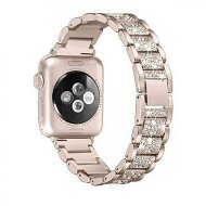 Detailed information about the product Elegant Bling Stainless Steel Apple Watch IWatch Band 38mm 40mm 42mm 44mm Compatible