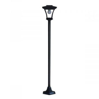 Elegant Weather Resistant Solar Powered Garden Lamp Post Light For Park Lawn