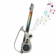 Detailed information about the product Eletronic Musical Guitar Stringless Smart Guitar Foldable Smart DJ BASS Guitar Multifunction 6 Light Modes Kids Instrument Christmas Birthday Gift COL