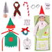 Elf on shelf Christmas Accessories for Elf Doll, Santa Clothing Babie Fashion Dressup GiftsGreen Sleep bag Doll Not included. Available at Crazy Sales for $14.99