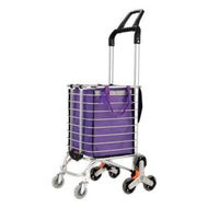 Detailed information about the product Emajin Foldable Shopping Cart Trolley 35L Grocery Bag Rolling Wheel Portable