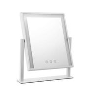 Detailed information about the product Embellir Makeup Mirror 30x40cm Hollywood Vanity with LED Light Rotation White