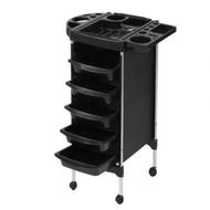 Detailed information about the product Embellir Salon Trolley Cart Spa Beauty Rolling Tray Hairdressing Storage 6 Tiers