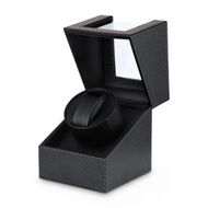 Detailed information about the product Embellir Watch Winder Box Automatic Single Quiet Carbon Fibre Black