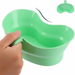 Emesis Basin with Wide Mouth and Handle, Bed Mouthwash Cup Kidney Shape Large with Handle for Elderly Bedridden Patients and Teeth Cleaning. Available at Crazy Sales for $9.95