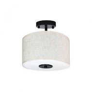 Detailed information about the product Emitto Ceiling Pendant Light 28cm Led Modern Lamp Home Lighting Linen Shade