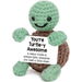 Emotional Support Crochet Dolls Handmade Positive Crochet Animals Gifts Emotional Support Plush for Anxiety & Stress Relief Desk Decor. Available at Crazy Sales for $9.95