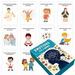 Emotions Cards 110 Pack 55 Feelings Therapy Game Mental Health Cognitive Learning Kids Christmas Birthday Gift. Available at Crazy Sales for $24.99