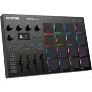 Detailed information about the product EMP16 MIDI Pad Controller Beat Maker Machine With Bluetooth, 16 RGB Velocity Sensitive Beat Pads, 16 Level, Full/Half Level, OLED Display, MIDI In/Out