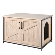 Detailed information about the product Enclosed Cat Litter Cabinet Box