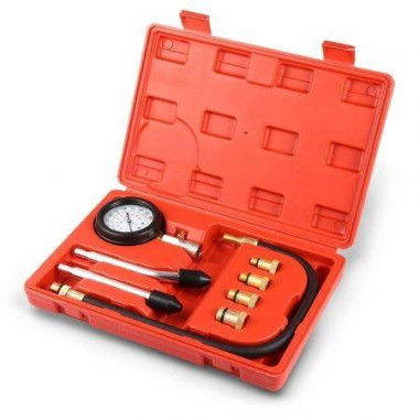 Engine Cylinder Pressure Gauge Diagnostic Tool Compression Tester Set