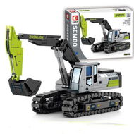 Detailed information about the product Engineering Truck Building Blocks Excavator Car Ricks Set For Children Kids