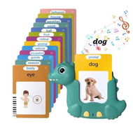 Detailed information about the product English Talking Flash Cards For Kid Autism Toys Sight Words Learing 510 Words 255 Cards Interactive Educational Learning Toys