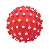 Detailed information about the product Environmental PVC Pet Toy Ball Random Colors Internal Sound Air Bag Help Grind Teeth Promote Relationship with Pets