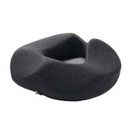 Detailed information about the product Ergonomic Donut Seat Cushion Memory Foam for Long Sitting, Pressure Relief and Posture Support Ideal Gift for Office Home (Dark Grey)