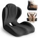 Ergonomic Lumbar and Seat Support Cushion,2 in 1 Memory Foam Cushion with Coccyx Hollow Design for Office Chair Home Use,Relieves Back & Hip Pressure Black. Available at Crazy Sales for $34.95