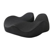 Detailed information about the product Ergonomic Memory Foam Seat Cushion, Relieves Tailbone and Lower Back, Correct Sitting Posture, for Office Chairs, Car (Black)
