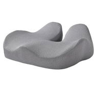 Detailed information about the product Ergonomic Memory Foam Seat Cushion, Relieves Tailbone and Lower Back, Correct Sitting Posture, for Office Chairs, Car (Grey)