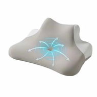 Detailed information about the product Ergonomic Memory Foam Sleep Pillow, Neck Pillows for Pressure Relief Contour Memory Foam Pillows Suitable for Side and Back Sleepers Gray