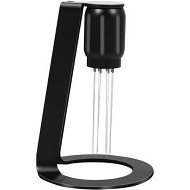 Detailed information about the product Espresso Coffee Stirrer with Stand 0.4mm 8 Prong Coffee Stirrer Distributor with Magnetic Design Portable Espresso Distributor Tool Stainless Steel Coffee Powder Needle Reusable for Coffee Espresso