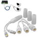 Ethernet Splitter, Waterproof PoE Combiner Splitter Adapter, Run 2 IP Cameras on 1 Network Cable. Available at Crazy Sales for $9.95