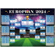Detailed information about the product EURO 2024 Wall Chart,EURO 2024 Decorations,EUROS 2024 Wall Chart - A2 Size,EURO 2024 Fixtures Poster,Great EURO 2024 gifts for Family,Friends,Children
