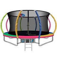 Detailed information about the product Everfit 12FT Trampoline for Kids w/ Ladder Enclosure Safety Net Rebounder Colors